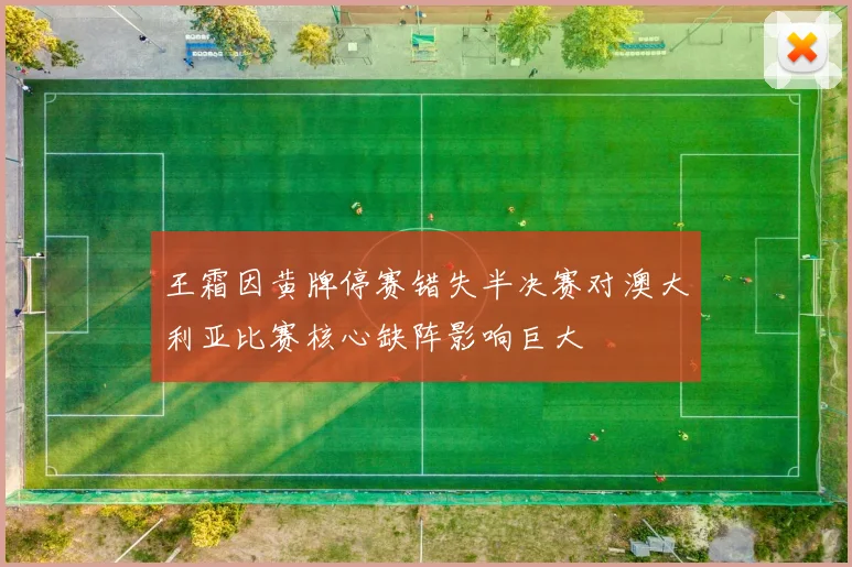 王霜因黄牌停赛错失半决赛对澳大利亚比赛核心缺阵影响巨大